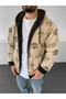 Double-Sided Thick Hooded Oversize Plush Coat