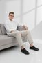 Men's Summer Knitwear Cloth Laceless Orthopedic Daily Sports Shoes Nk26S/Champ - 4