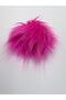 Fur Pompom / Hanging Pompom / Fuchsia - 2