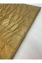 Milky Brown Quilted Fabric Coat Bag - Single Sided