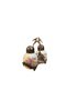 The German Thomas Marka 835 Salt and Pepper Shaker Set, Made of Sterling Silver and Porcelain, Has 43 Grams of Silver. - 2