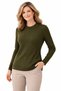 Women's High Quality Cold Yarn Knitwear Knitting Mother Sweater Blouse 3056