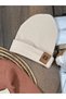 Ribbed Knit Flexible Beret 3-Piece Baby Boy Set with Pocket Detail - 4