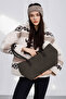 Veneta Suede Shopper Shoulder Bag Brown - 4