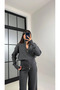 Premium Women's Zippered Cardigan and Pants Knitwear Set - 5