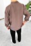 Brown Soft Premium Oversize Shirt - 3