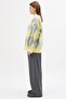 Baklava Pattern Sweater Yellow - 3