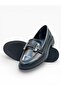 Women's Loafer with Orthopedic Sole and Buckle - 5