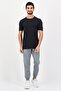 Men Fitted Short Sleeve Training T-Shirt, Black - 4