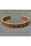 Saf Copper Bracelet Name Azam Symbols