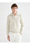 Rmz Gi̇yi̇m Farkiyla Devrik Roba Collar Printed Men's Thick Sweatshirt - 2