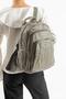 Y.S.Leather Women's Backpack 33*23 cm Vegan Leather Wash Faux Leather Soft Texture Daily Bag
