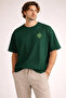 Frog Printed Cotton Relaxed Fit Round Neck Unisex T-Shirt