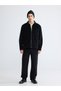 Ozmarka New Season Loose Fit Men's Velvet Shirt Jacket - 2