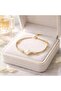 Stone Clover Model Natural Stone Bracelet – Luck and Elegance - 5