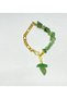 Aventurine Stone Natural Bracelet |   Gold Detailed Handmade Women's Jewelry - 3