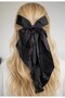 Black Color Ribbon Collet Buckle