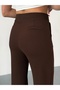 Women's Stretch Fabric Palazzo Loose Wide Leg Trousers - 6