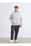 New Season Hooded Long Sleeve Men's Zippered Sweatshirt - 7