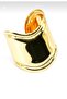 Gold Color Thick Handcuff Bracelet - 6