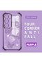 Stylish Butterfly Pattern Shockproof Phone Case Compatible with Samsung Galaxy S25 - 2