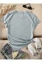 Double Matching Set 1 Men's Model Valentine's Day Printed Relaxed Fit T-shirt - 2
