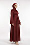 Spanish Sleeve Cross Tie Evening Dress