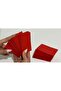 Red Blank Word Cards Label 5X8Cm 5 Pcs Blank Card Blank Business Card