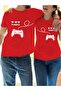 Unisex Couple Combination 1 Piece Men's Model Valentine's Day Printed Comfortable Fit T-Shirt