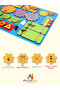 Montessori Activity and Learning Board Educational 60X40 Developmental Wooden Toy Board - 4