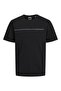 jack jones Mens T-Shirt 12273120 Black