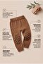 Baby Crawling Knee Protector Stitch-Free Leggings Knitted Knitwear with Swelling Yarn Technology Premium Unisex - 5