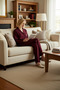 Women's Shirt Collar Standard Sleeve Regular Fit Pajama Set Functional Quality 100% Cotton - 4