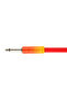 0990810200 Ombré Series Instrument Cable (3m - Tequila Sunrise) |   Vibrant Colors Flexible Outer K - 3