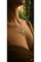 Zircon Stone Anka Gold Women's Necklace