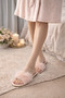 Women's Powder Feather Soft Sole House Slippers & Gift & Dowry
