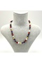Certified Natural Stone Baby Necklace Amethyst Obsidian Agate Howlite Amber - 38 cm - 6