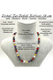 Certified Natural Stone Baby Necklace Amethyst Obsidian Agate Howlite Amber - 38 cm - 5