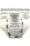 Certified Natural Stone Baby Necklace Howlite Amethyst Lapis Hematite Aquamarine Amber - 38 cm - 5