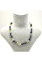 Certified Natural Stone Baby Necklace Jade Amethyst Agate Howlite Amber Amazonite - 38 cm - 6