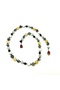 Certified Natural Stone Baby Necklace Howlite Turquoise Calcite Hematite Amazonite Amber - 38 cm - 4