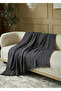 Cotton Multi-Purpose Sofa Cover 180X300 cm – Soft Textured, Modern Striped - 3