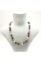 Certified Natural Stone Baby Necklace Labradorite Agate Smoky Quartz Amber Howlite - 38 cm - 6