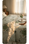 Double Ruffled Duvet Cover and 2 item(s) Ruffled Pillowcase || WITHOUT SHEET || - 4