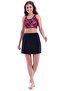 Women's Shorts Skirted Badi Bikini Set (Badi Underwear Part Sewn, Chest Pad Available) - 5