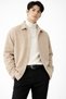 Men's Oversized Comfortable Fit Buttoned Thick Fleece Shirt - 2