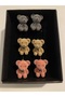 Plush Teddy Bear Figure Earrings_Cute Teddy Bear Design/Lightweight & Daily Use - 3