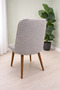 Jacquard Large Oval Chair Cover - 1 Piece - 5