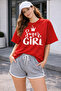 100% Cotton Super Girl Printed T-Shirt