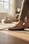 2235 Inner and Outer Genuine Suede Leather Full Orthopedic Top Quality Home, Office, Guest, Groom and Bride Dowry Slippers - 4